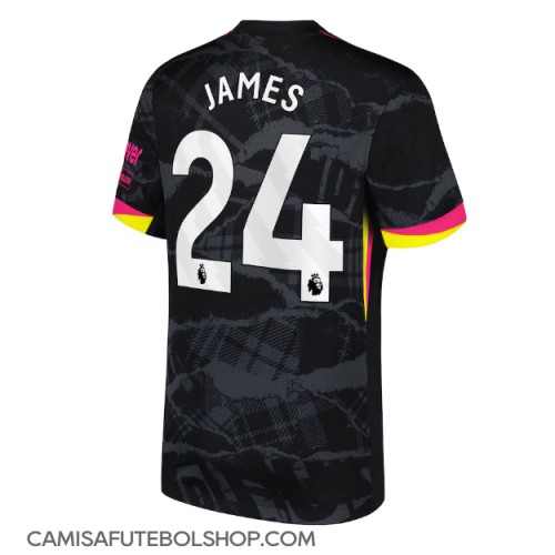 Camisa de time de futebol Chelsea Reece James #24 Replicas 3º Equipamento 2024-25 Manga Curta